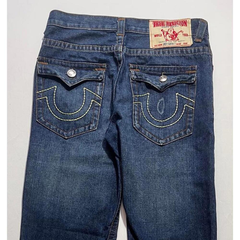 True Religion Men’s Jeans 31x30 Dark Wash Straight Leg Denim USA Made